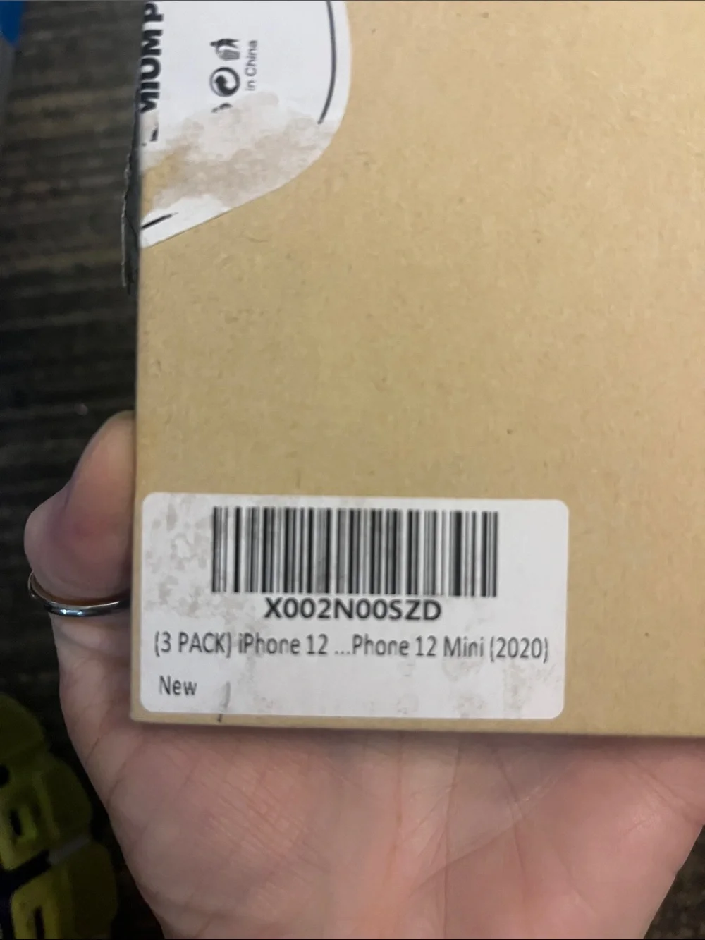 Tempered Glass Screen Protector Kit - Clear White 2pc IPhone 12 mini P4